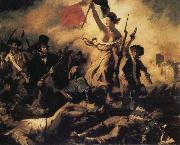 Eugene Delacroix Liberty Leading the People china oil painting artist